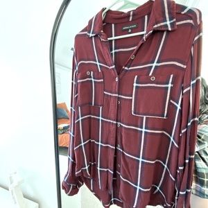 Long sleeve button flannel